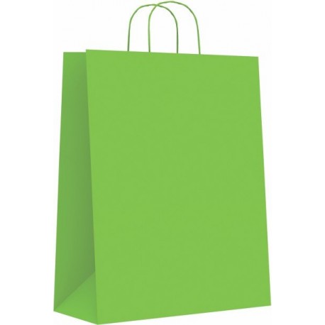 Bolsa papel 27x37x12 pistacho