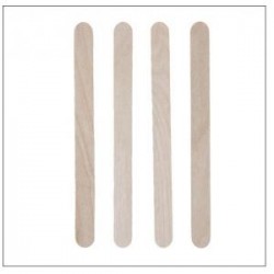 Palos madera mini 150pzas 75x7mm natural