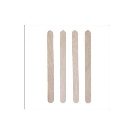 Palos madera mini 150pzas 75x7mm natural