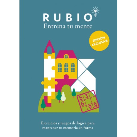Entrena tu mente ejercicios y juegos de lógica. Rubio