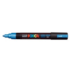 Rot Posca PC5m azul metálico ud