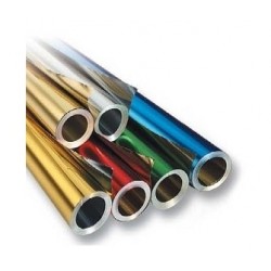 Papel aluminio plata doble cara 10m